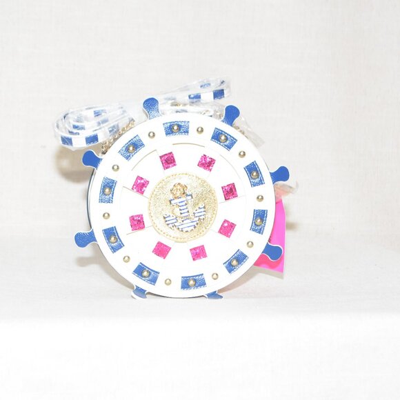 Betsy Johnson Nautical Crossbody "SEAS The DAY" Muti - Picture 8 of 8